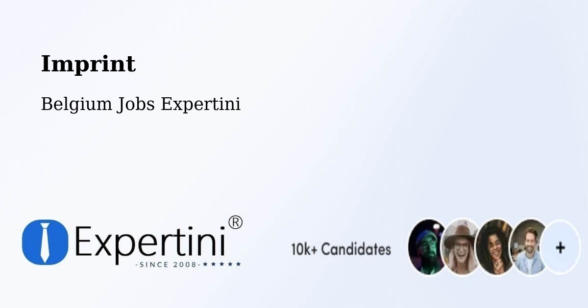 Imprint – Dilbeek - Belgium Jobs Expertini
